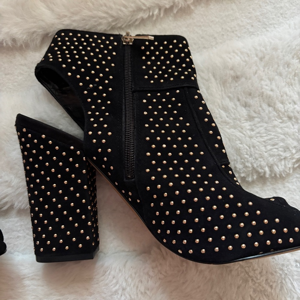 Jessica Simpson Suede Slingback Heels, size 9, 39 - Picture 9 of 11